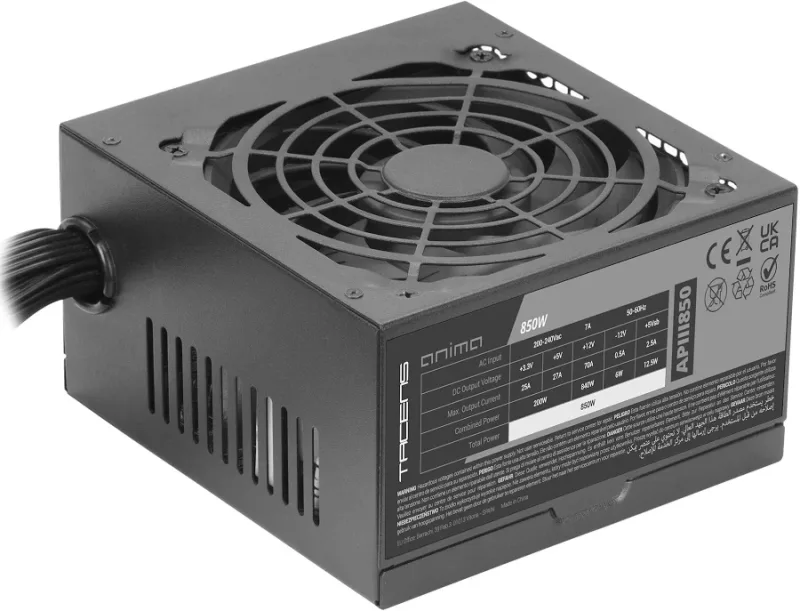 Tacens Anima APIIII850 850W - alimentation vue principale