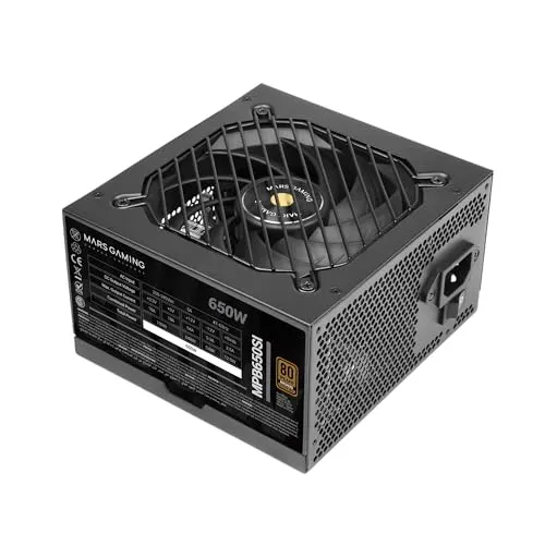 Alimentation Mars Gaming MPB650SI ATX 650 W 80 Plus Bronze - alimentation vue principale