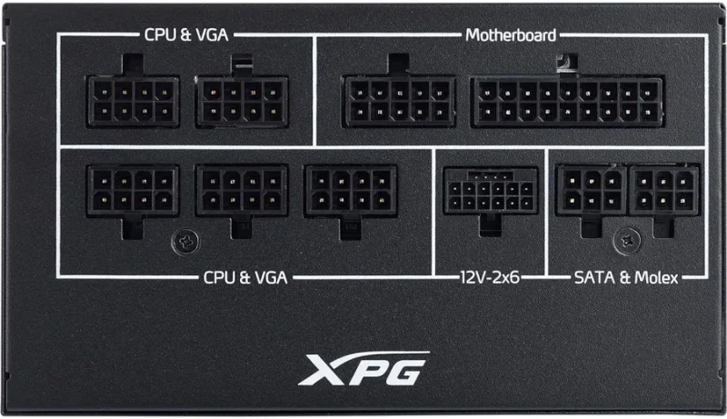 XPG COREREACTOR II VE 750W unité d'alimentation d'énergie 24-pin ATX ATX Noir - image 5
