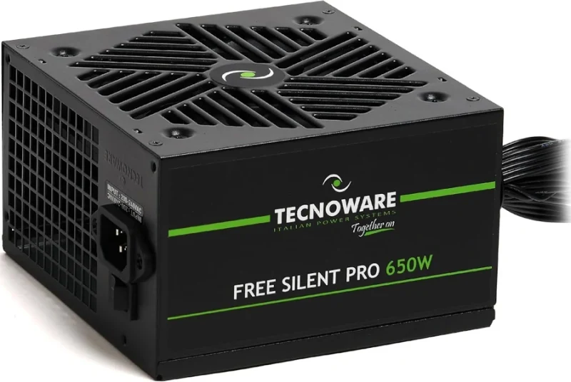 Alimentation Tecnoware Silent Pro 650W gratuite - alimentation vue principale