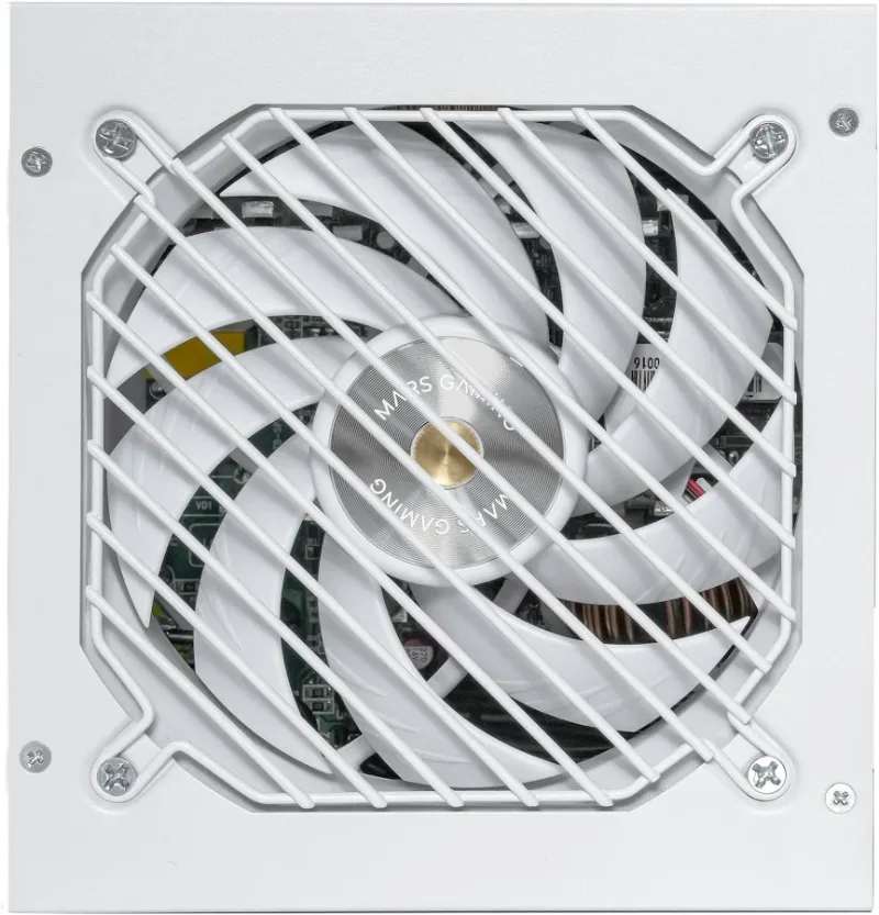 Mars Gaming MPB550SI Alimentation ATX 550 W 7 ans de garantie 80 Plus Bronze 90 % blanc - alimentation vue principale