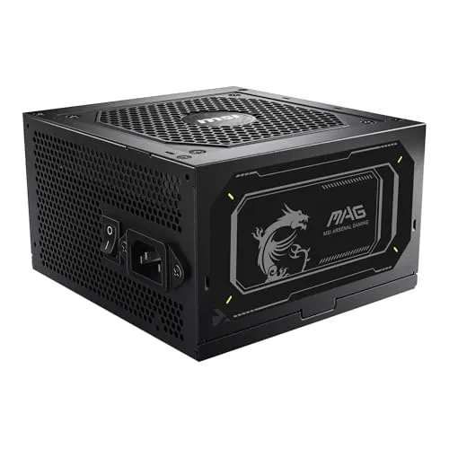 MSI MAG A750GL PCIE5 II ATX 3.1 750 W 80 Plus Gold Modulaire - alimentation vue principale