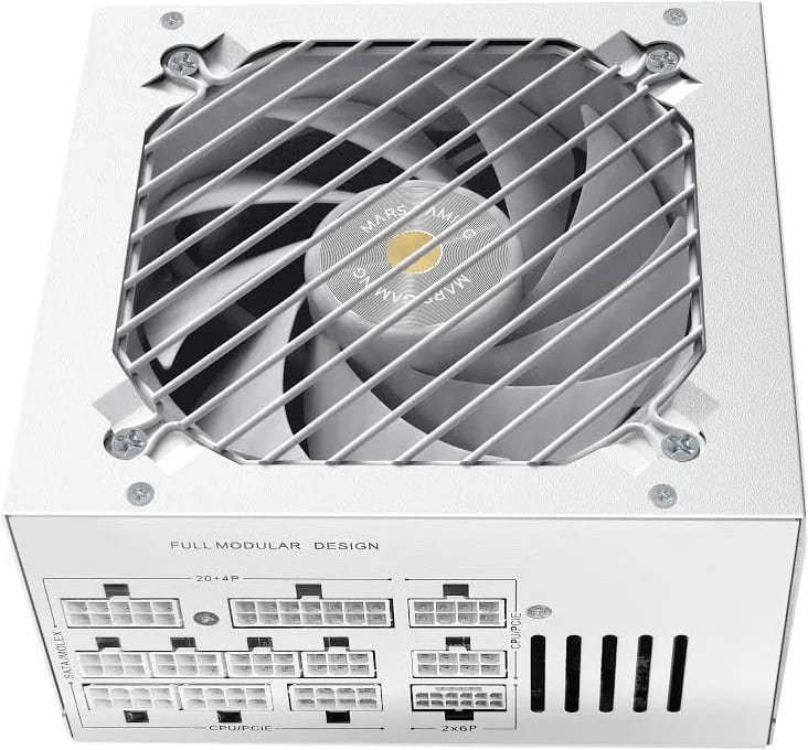 Alimentation modulaire Mars Gaming Mpb1000psi ATX 3.1 1000 W 80 Plus Gold Blanc - image 5