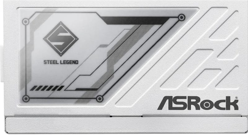 Alimentation Asrock 850 W 80 PLUS Gold Steel Legend White avec protections avancées - image 3