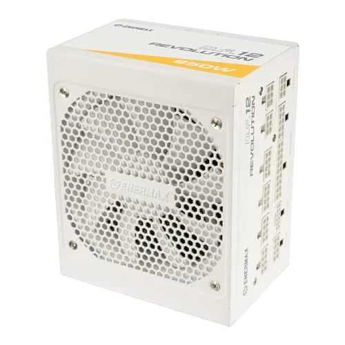 Bloc d'alimentation Enermax 850 W 80PLUS Gold Revolution D.F.12 avec options modulaires, blanc - alimentation vue principale