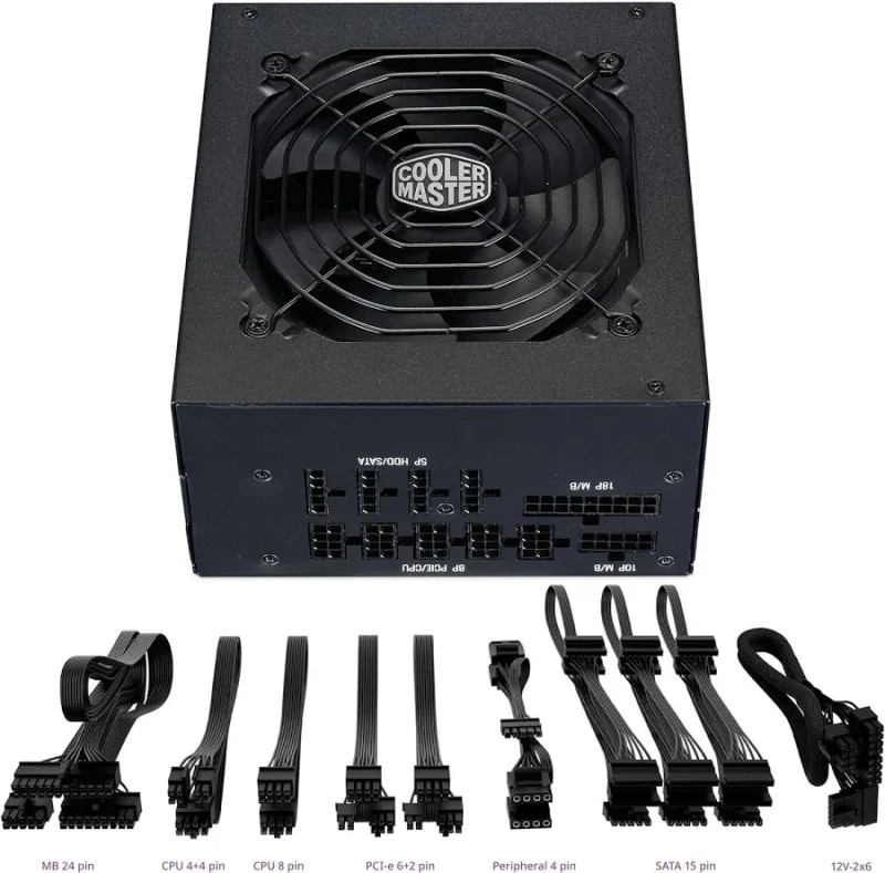 Alimentation modulaire Cooler Master 750 W 80+ Gold MWE Gold 750 V2 ATX 3.1 - image 5