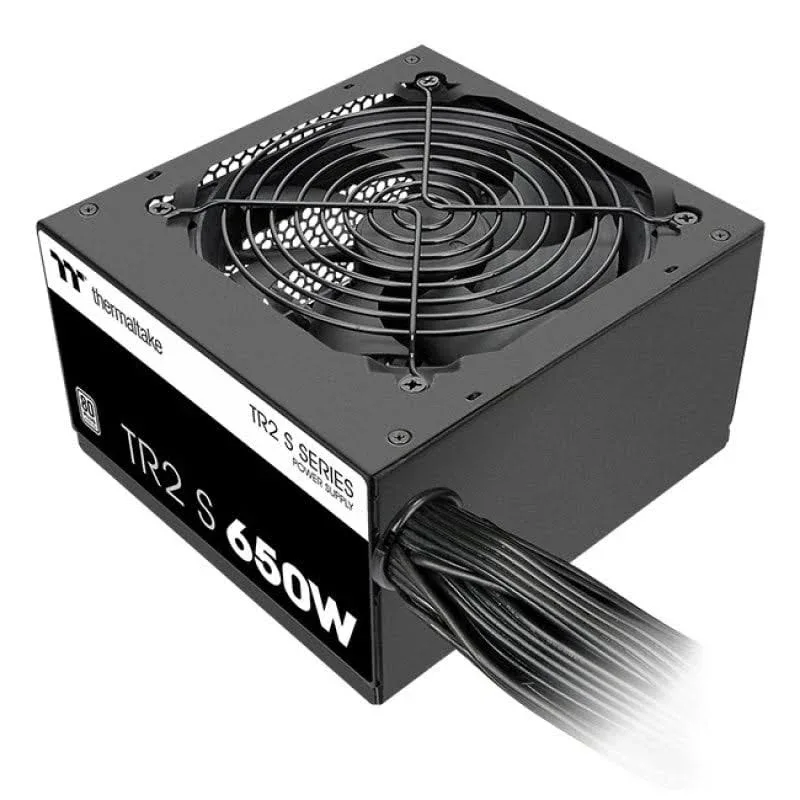 Alimentation Thermaltake 650 W 80 PLUS, modèle PS-TRS-0650NNSAWE-2, protection avancée - alimentation vue principale