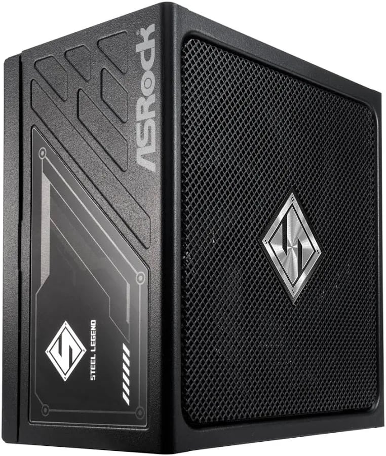 Bloc d'alimentation Asrock 750 W 80 PLUS Gold Steel Legend, protection totale, noir - image 3