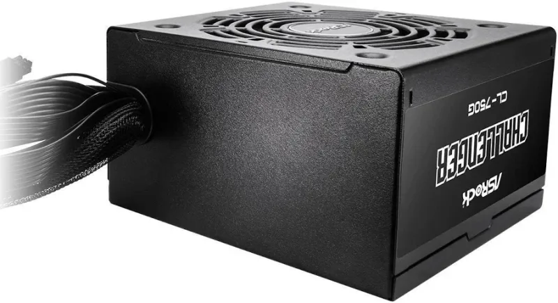 Bloc d'alimentation Asrock 750 W, certification 80 PLUS Gold, Challenger CL-750G, protection avancée - image 4