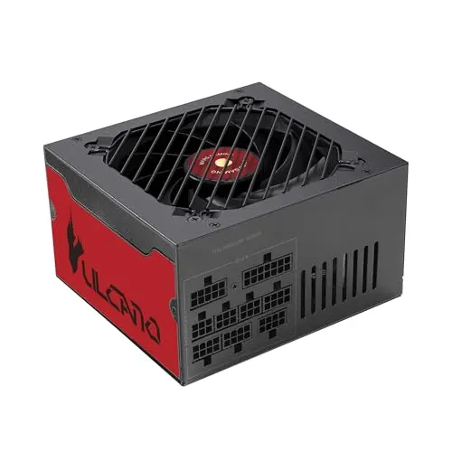 Alimentation modulaire ATX Mars Gaming MPVU750SIM 750 W, garantie 10 ans, 80plus Silver Red - alimentation vue principale