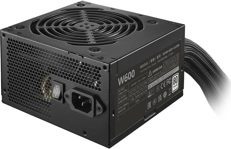 Alimentation Cooler Master ATX Elite Nex White 600W Ventilateur silencieux - image 4