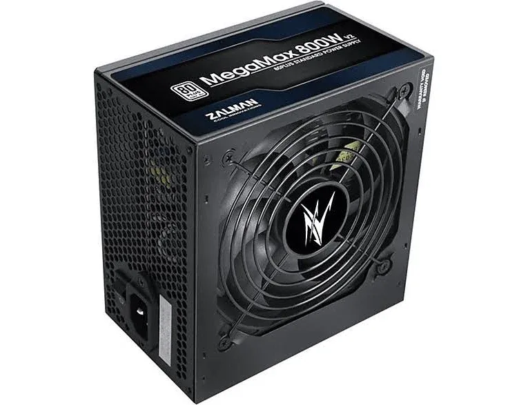 Alimentation ZALMAN MegaMax TXII 800W 80 PLUS ATX Noire - alimentation vue principale