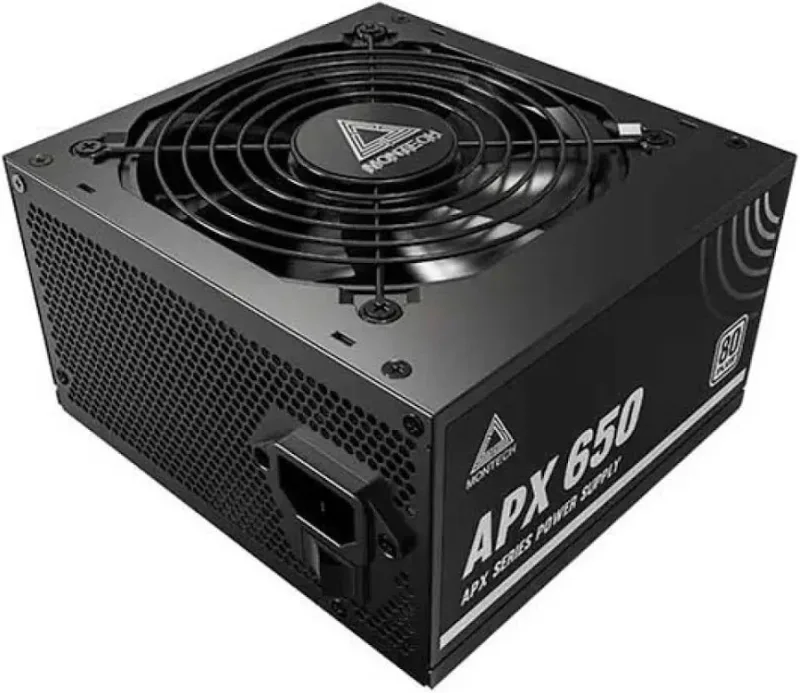 Fuente de Alimentación Montech APX650 650W Certificación 80 PLUS White ATX - image 2