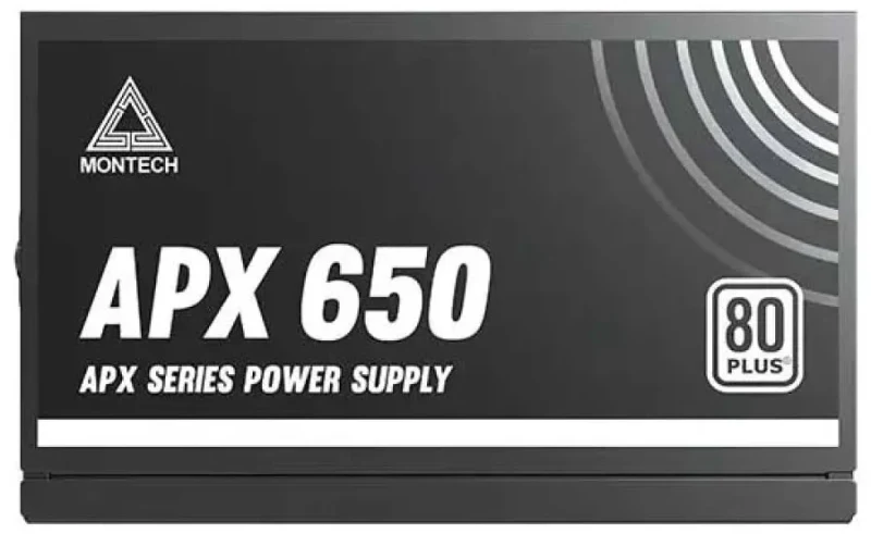 Fuente de Alimentación Montech APX650 650W Certificación 80 PLUS White ATX - image 3