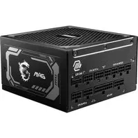 Fuente de Alimentacion MSI 1000W 80 Plus Gold MAG A1000GL Modular ATX 3.1 PCIe 5.1 - alimentation vue principale