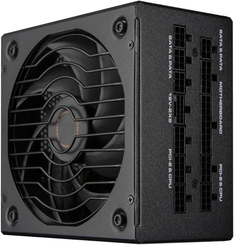 Alimentation COUGAR 1200W 80 PLUS Gold CGR GLE-1200 totalement modulaire ventilateur 13,5 cm - image 3