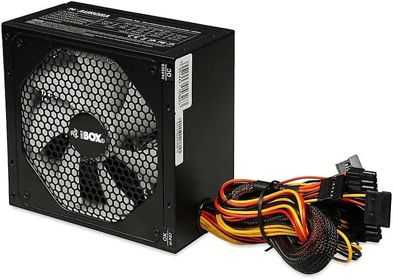 Source d'alimentation iBox 700W ATX Aurora Protections multiples Ventilateur 14 cm - alimentation vue principale