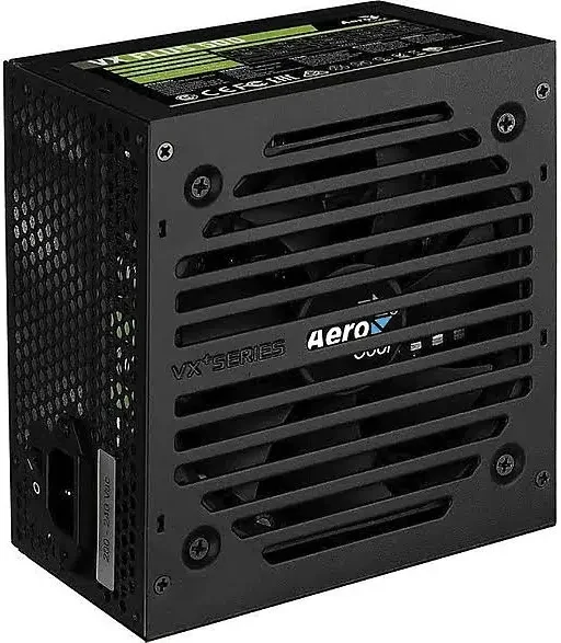 Fuente de Alimentación Aerocool 500W VX Plus ATX Ventilateur 120 mm Non-Modulaire - alimentation vue principale