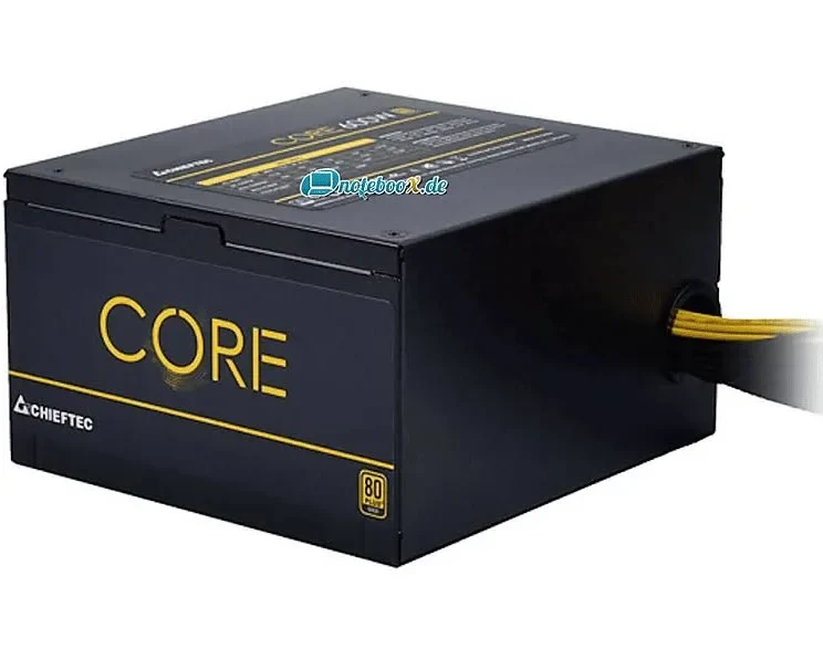 Alimentation Chieftec Core BBS-600S 600W 80 PLUS Gold refroidissement actif - alimentation vue principale
