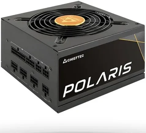 Alimentation Chieftec Polaris 650W 80+ Gold entièrement modulaire - alimentation vue principale