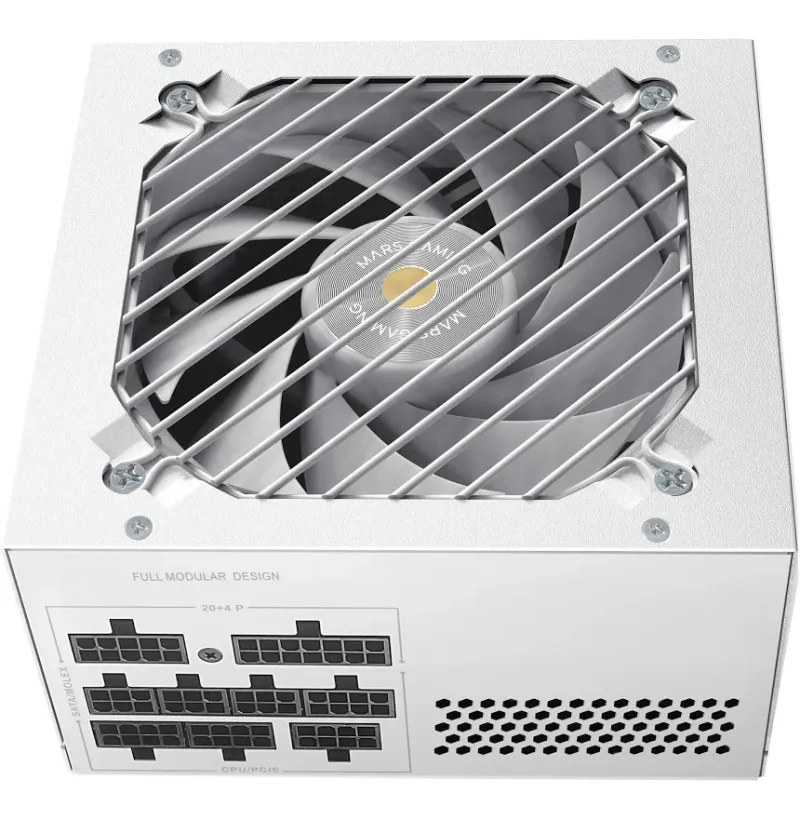 Fuente de Alimentación Mars Gaming MPB650SIM 650W 80 PLUS Bronze modulaire ventilateur silence blanc - image 4