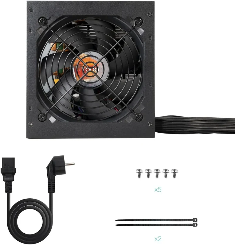 Fuente de Alimentación TooQ TQHELIOS-850SP 850W 80 PLUS Bronze ventilateur 120 mm - image 2