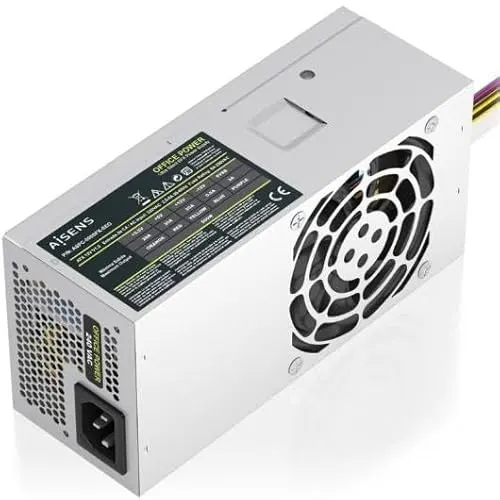 Fonte d alimentation Aisens ASPC-500TFX-SEO 500W ATX 2.0 TFX silencieuse protections complètes - alimentation vue principale