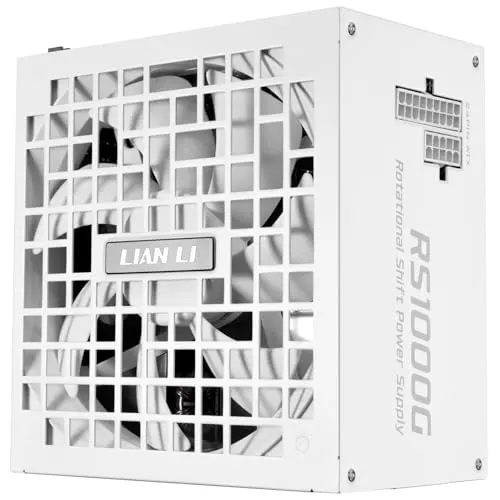 Alimentation Lian-Li RS1000G 1000W 80 PLUS Gold Full Modulaire Blanc - alimentation vue principale
