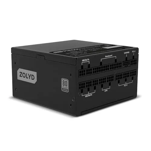 Fuente de Alimentation ZOLYD ZLDPM1000M 1000W 80 Plus Platinum Full modulaire noire - alimentation vue principale
