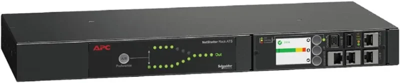 Alimentation APC AP4421A 230V 10A Rack 1U 12 sorties C13 LCD - alimentation vue principale
