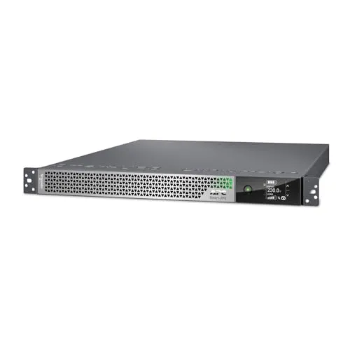Source d'Alimentation APC SRTL2K2RM1UINC 2200W Double Conversion Li-Ion 1U Rack - alimentation vue principale