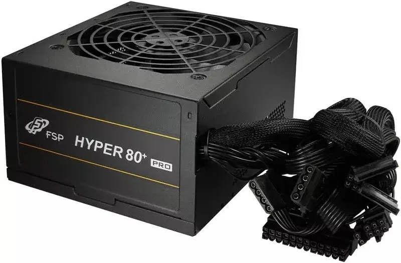 Fuente de Alimentación FSP HYPER 80+ PRO 450W Certificación 80 PLUS Bronze ATX3.1 - alimentation vue principale