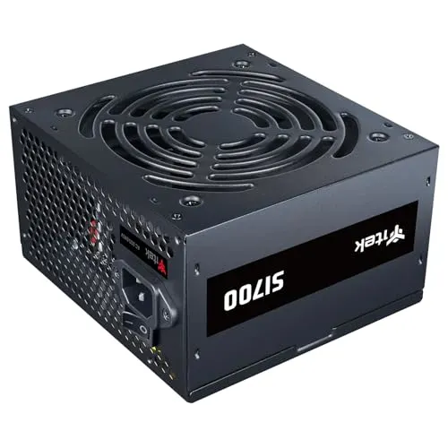 Fuente de Alimentación Itek SI700 700W Certificación 80 PLUS protection active - alimentation vue principale