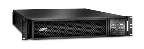 Source d'Alimentation APC SRT3000RMXLI-NC 3000VA Double Conversion Rack 2U LCD - alimentation vue principale