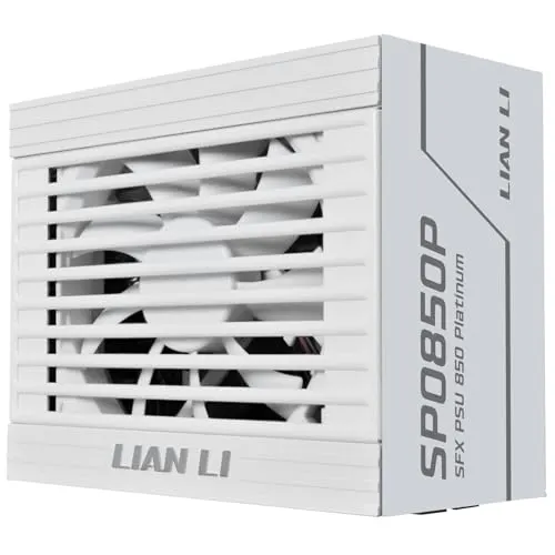 Fuente de Alimentación Lian-Li SP0750G.W 750W 80 PLUS Gold modulaire blanche - alimentation vue principale