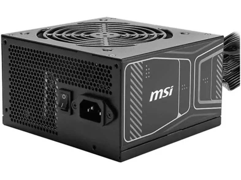 Source d'Alimentation MSI MAG A750GN PCIE5 750W 80 PLUS Gold Active - alimentation vue principale