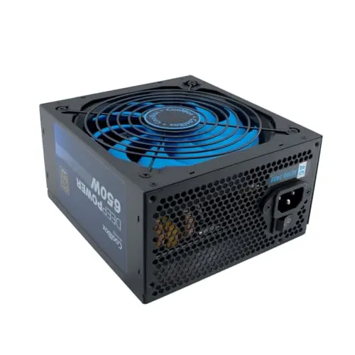 CoolBox DeepPower BR-650 650W 80 Plus Bronze - alimentation vue principale