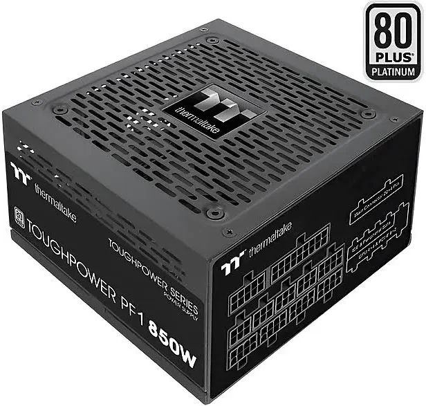 Thermaltake Toughpower PF1 850W 80 Plus Platinum modulaire - alimentation vue principale