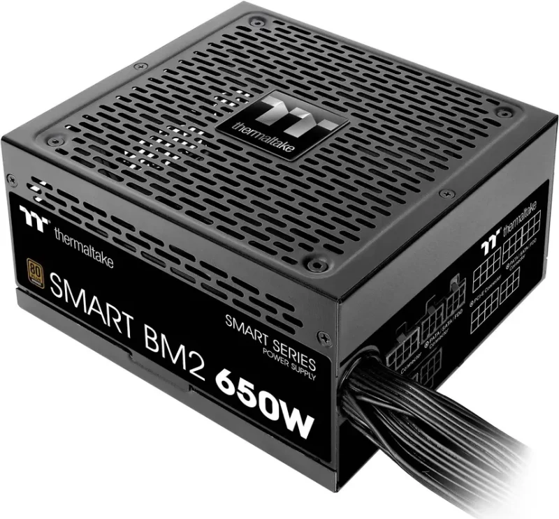Thermaltake Smart BM2 650W 80 Plus Bronze - alimentation vue principale