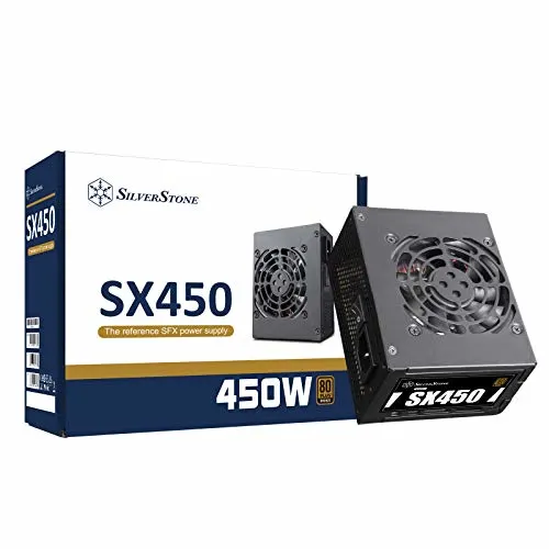 SilverStone SX450-B 450W 80 Plus Bronze - alimentation vue principale