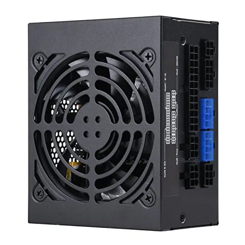 SilverStone SX500-G 500W 80 Plus Gold Modulaire - alimentation vue principale