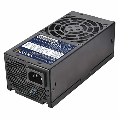 SilverStone TX500-G 500W 80 Plus Or - alimentation vue principale