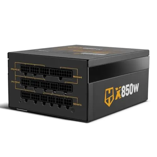 NOX Hummer X Gold Edition 850W 80 Plus Or Complet Modulaire - alimentation vue principale