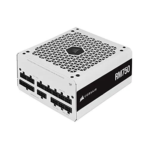 Corsair RM White Series RM750 750W 80 Plus Or Complet Modulaire - alimentation vue principale