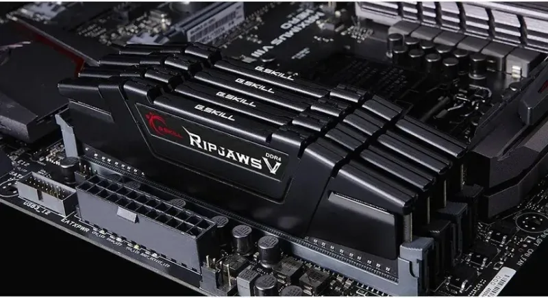 G.Skill Ripjaws V 32 Go Kit 4x8Go DDR4 4000 MHz - vue 5