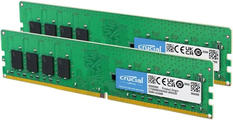 Crucial DDR4 16 Go Kit 2x8Go 3200 MHz - vue principale