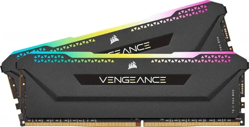Corsair Vengeance RGB Pro SL 16 Go Kit 2x8Go DDR4 3200 MHz - vue principale