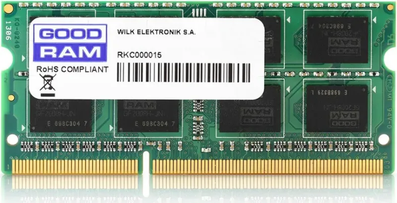 GoodRam SO-DIMM 8 Go DDR3 1600 MHz - vue principale