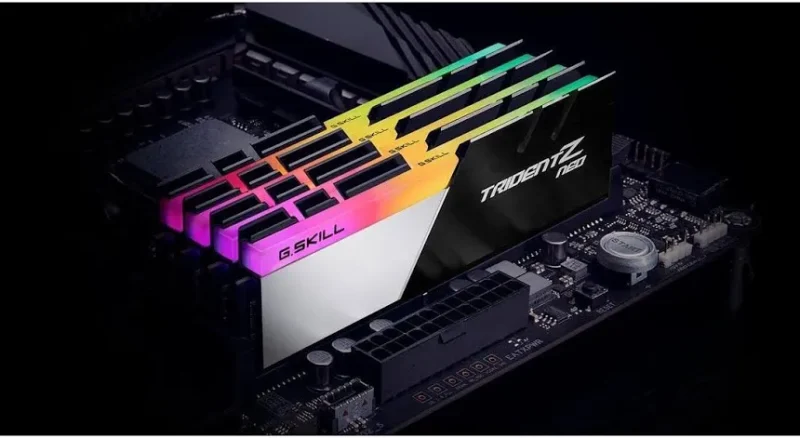 G.Skill Trident Z Neo 64 Go Kit 4x16Go DDR4 3200 MHz - vue 3
