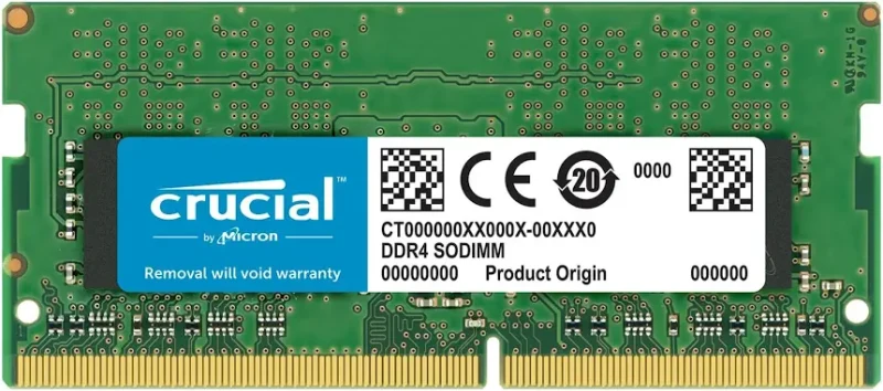 Crucial SO-DIMM 16 Go DDR4 2400 MHz - vue principale